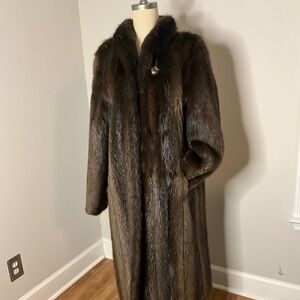 **FALL DEAL** Real Mink Long Coat